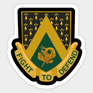 240th Cavalry Regiment DUI wo Txt X 300 Sticker